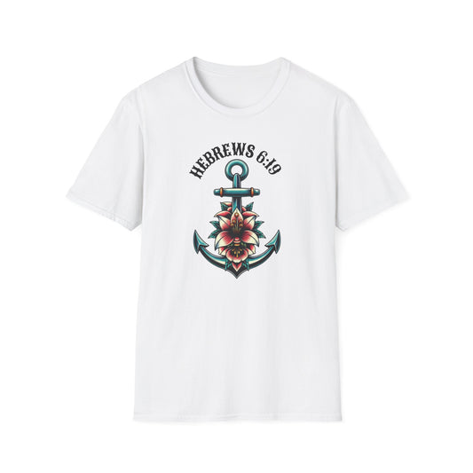 Hebrews 6:19-Unisex Tee (Garment Dyed)