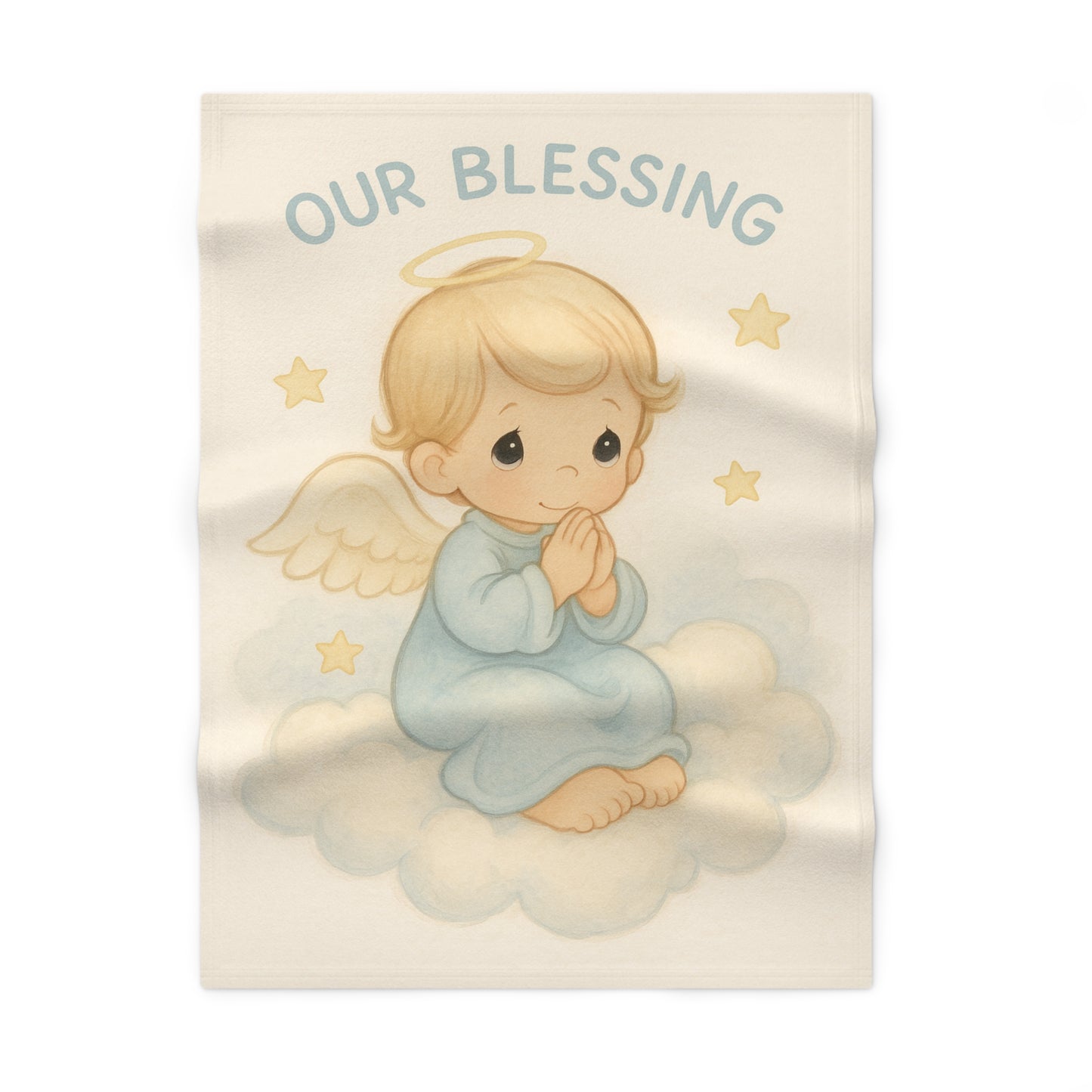 Our Blessing-Soft Fleece Baby Blanket