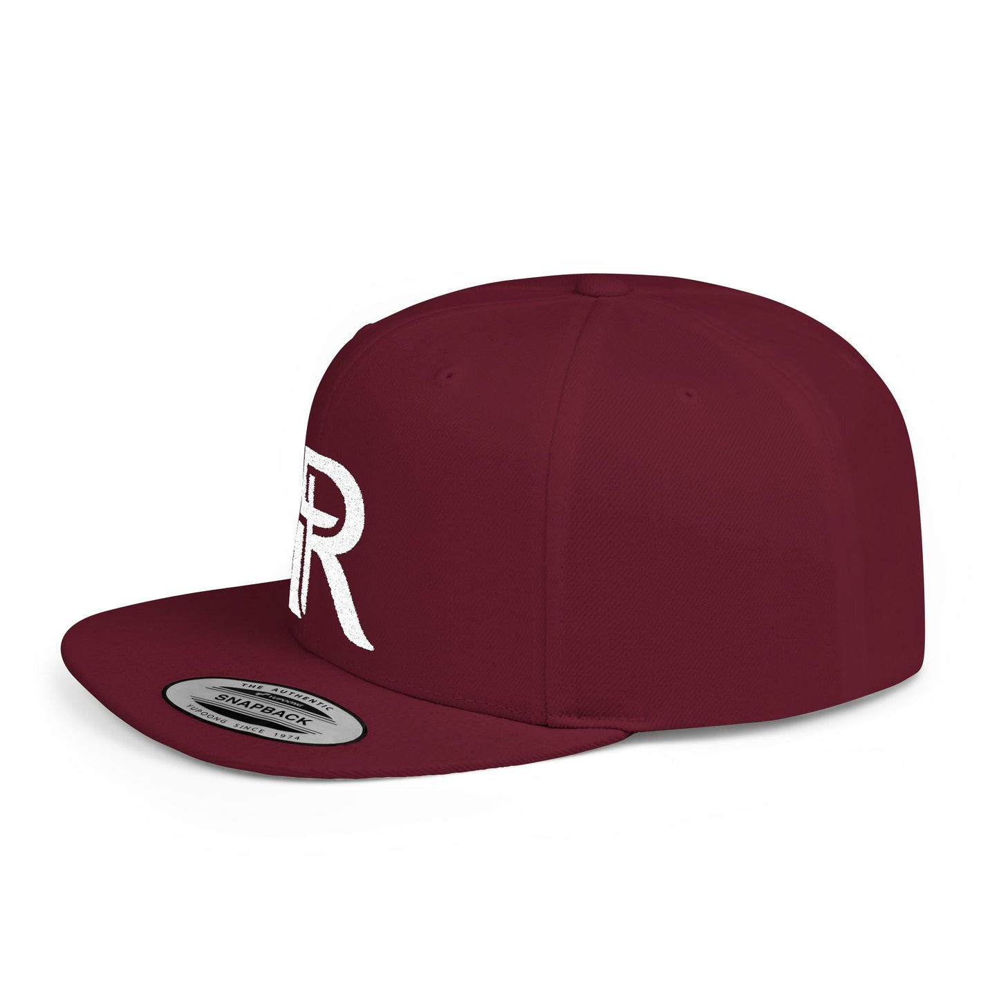 Redeemed Flat Bill Snapback Hat, Trendy Cap for Casual Outings, Gift for Jesus Fans, Unisex Snapback for Summer Events, Custom Logo Hat