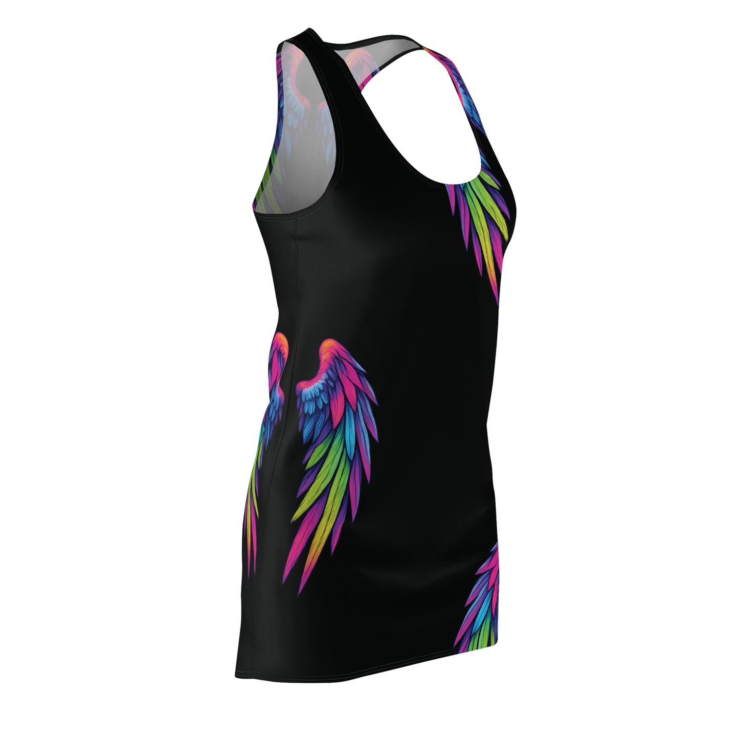 Angel Wings Racerback Dress (AOP)