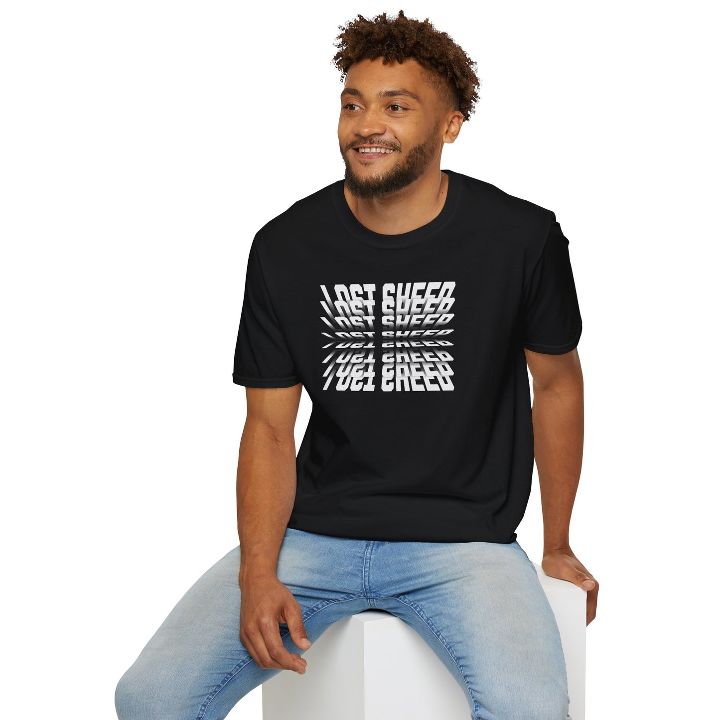Lost Sheep-Unisex Softstyle Graphic Tee