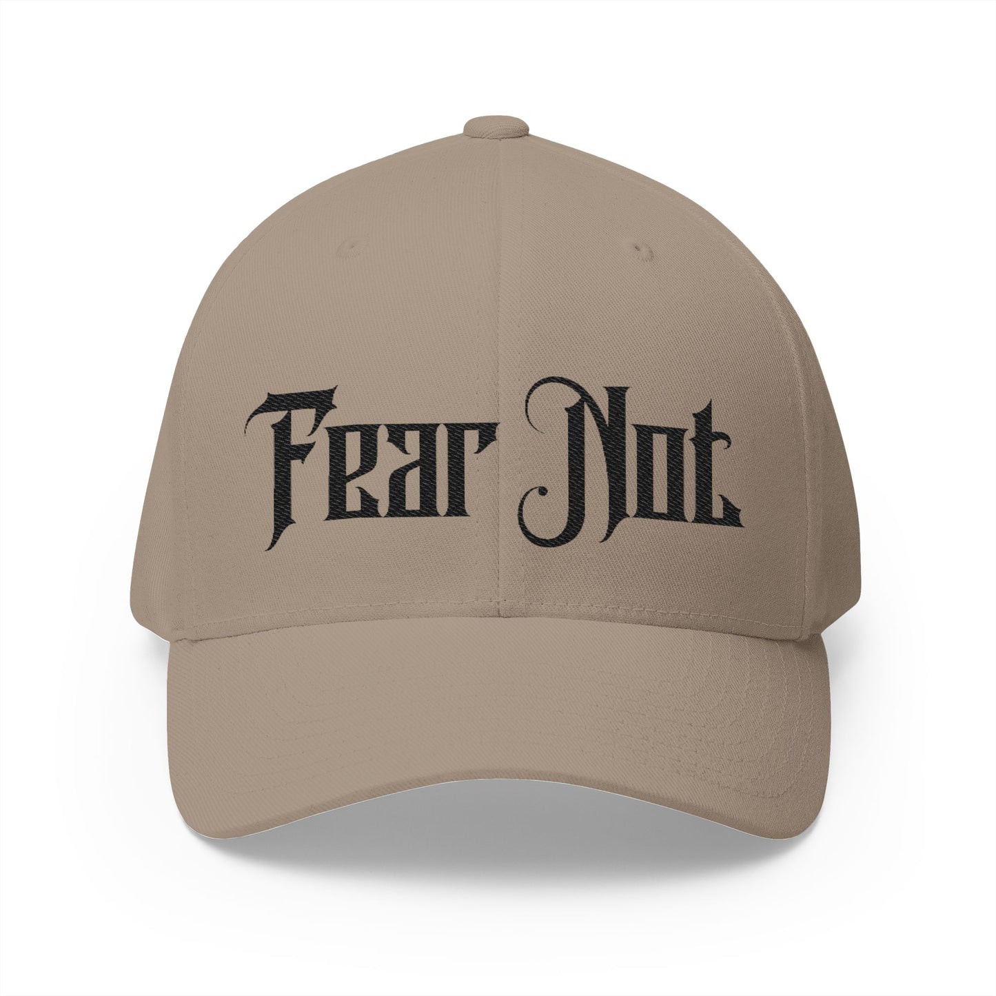 Fear Not Structured Cap with Isaiah 41:10 (4- Sided Embroidery)
