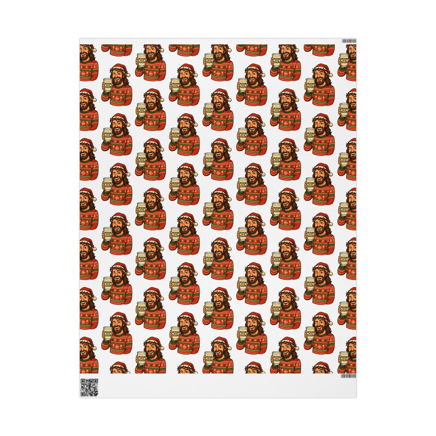 Jesus "Reason For The Season" Christmas Wrapping Paper