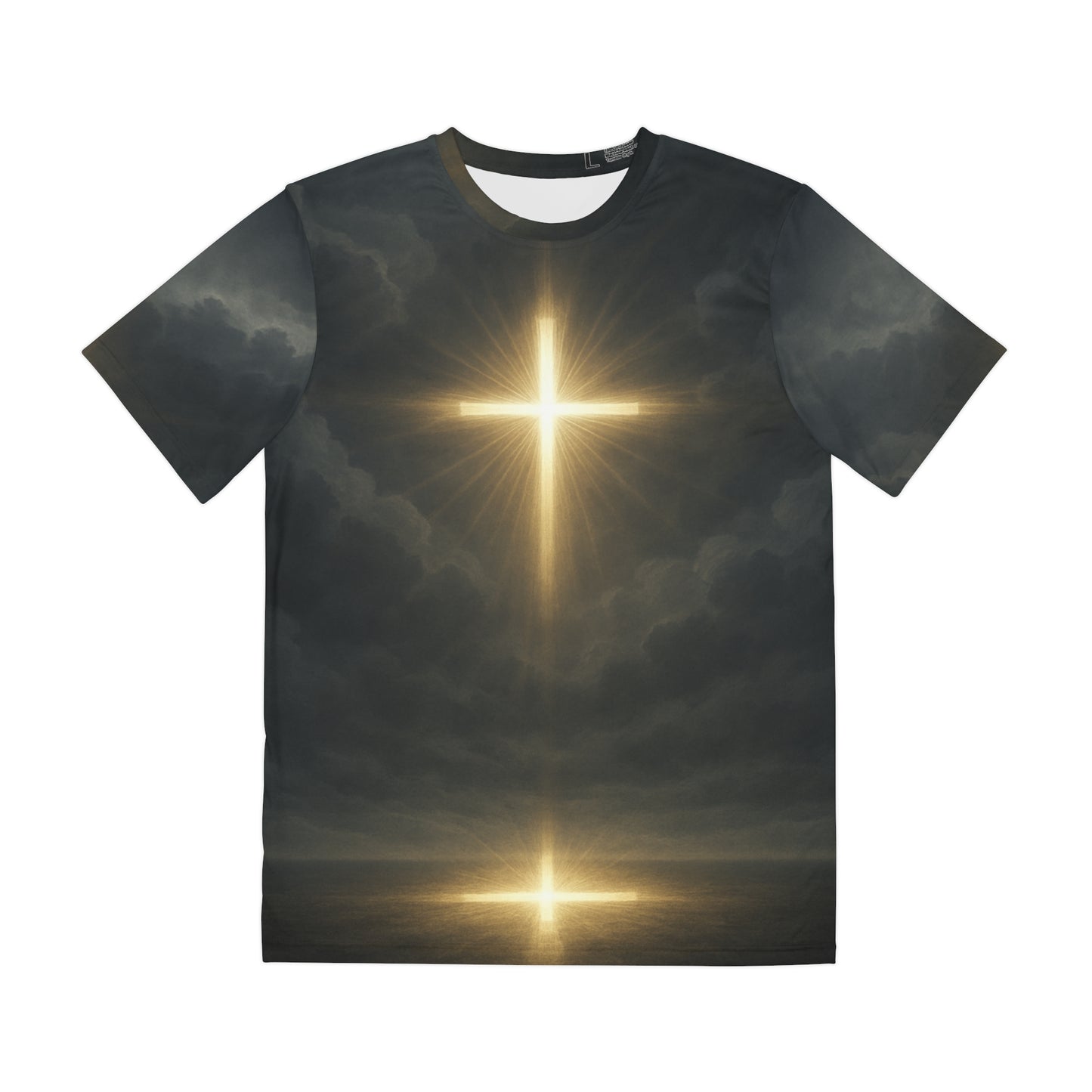 Cross Reflection-Polyester Tee (AOP)