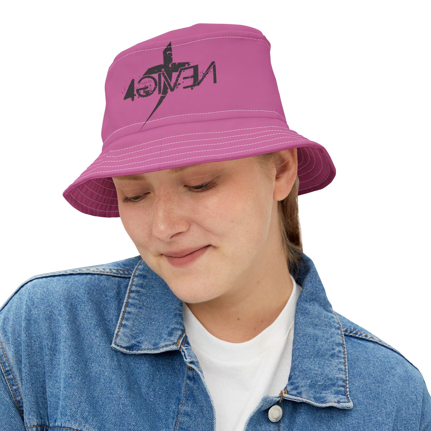 Stylish AOP Bucket Hat - Unique Fashion Accessory for Festivals, Beach Days, Casual Outings, Summer Fun, and Gift Ideas, Christian Bucket Hat
