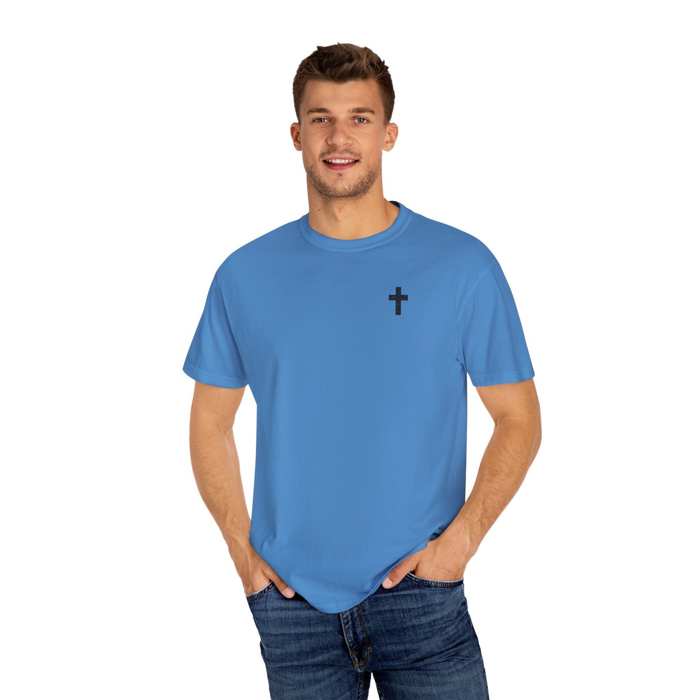 Christian "1 Man" Unisex T-shirt - Jesus Sacrifice Design