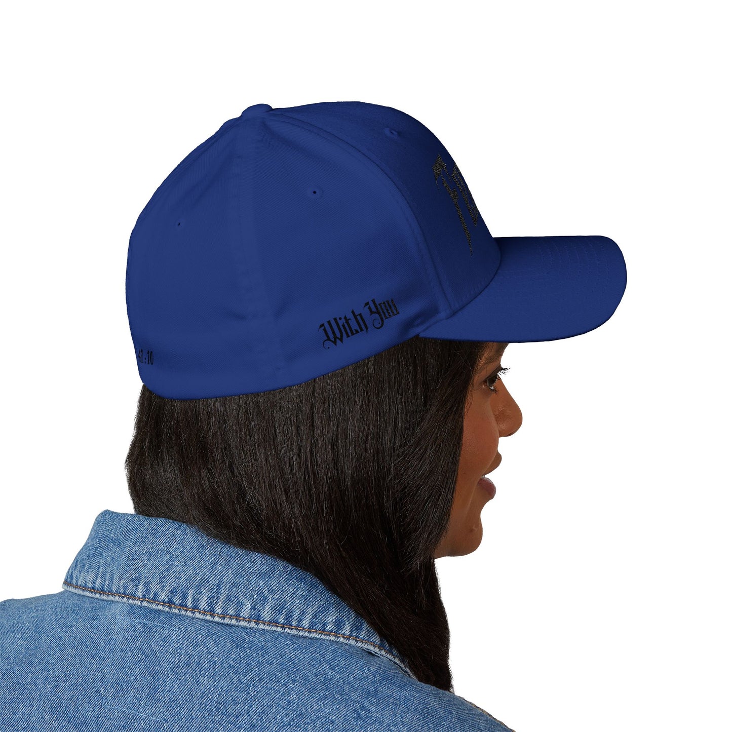 Fear Not Structured Cap with Isaiah 41:10  (4- Sided Embroidery)