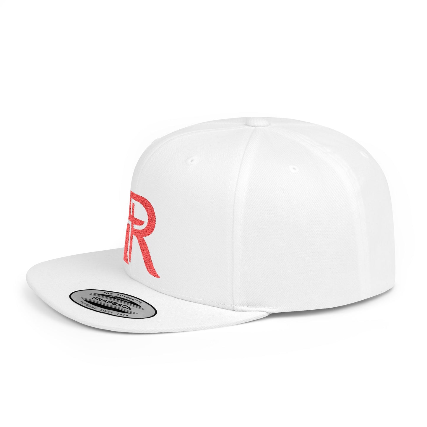 Redeemed Stylish Flat Bill Snapback Hat, Trendy Cap for Casual Outings, Gift for Jesus Fans, Unisex Snapback for Summer Events, Custom Logo Hat