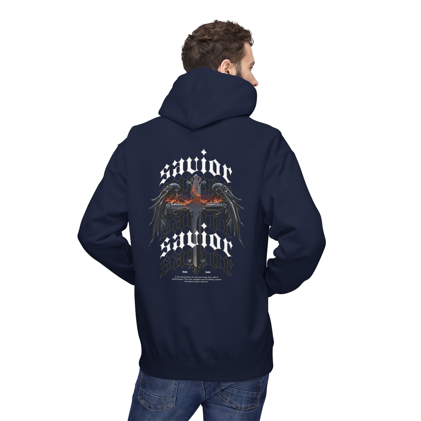 Savior-Unisex Fleece Pullover