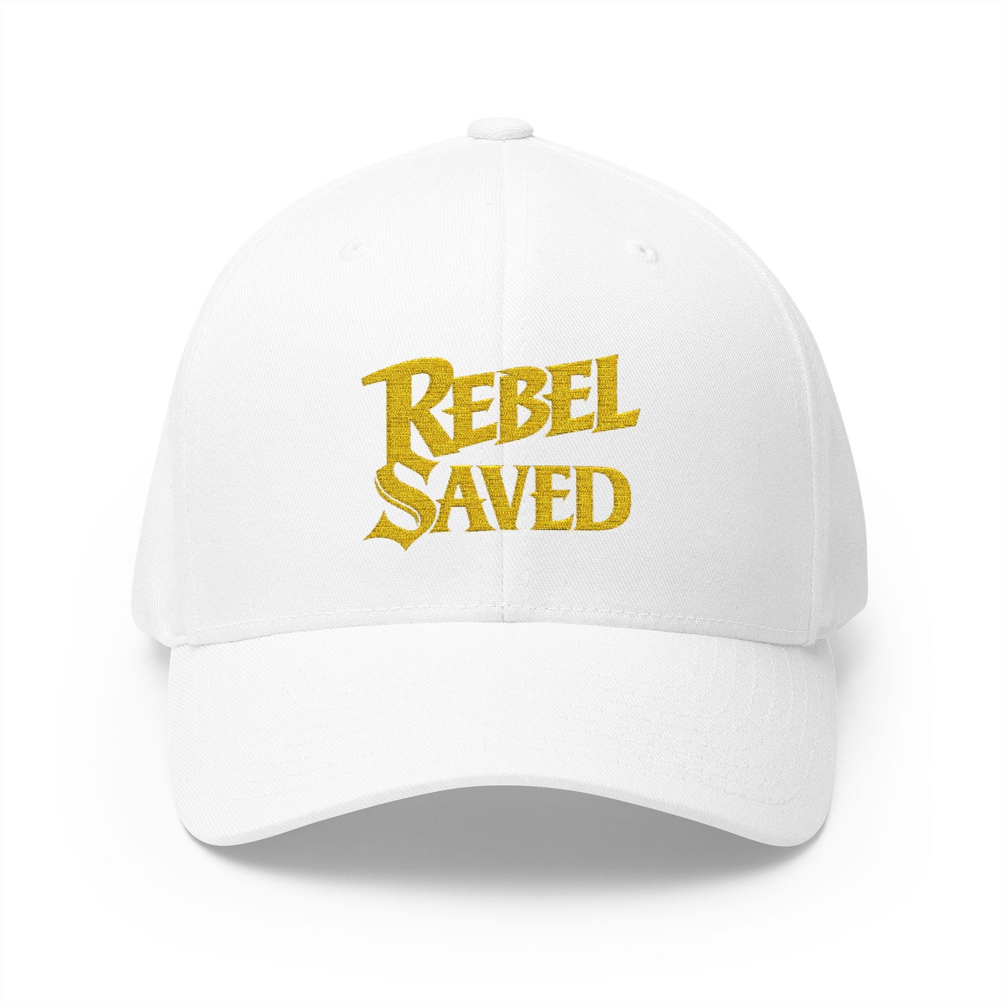 Rebel Saved Embroidered Hat — Redemption & Grace Baseball Cap