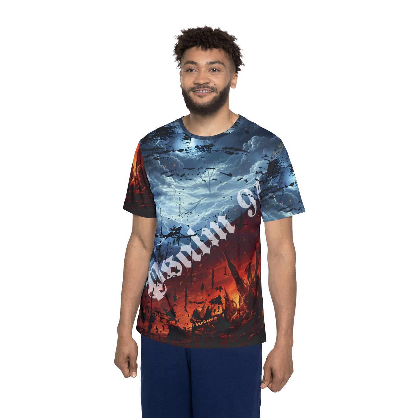 Psalm 91-Polyester Tee (AOP)