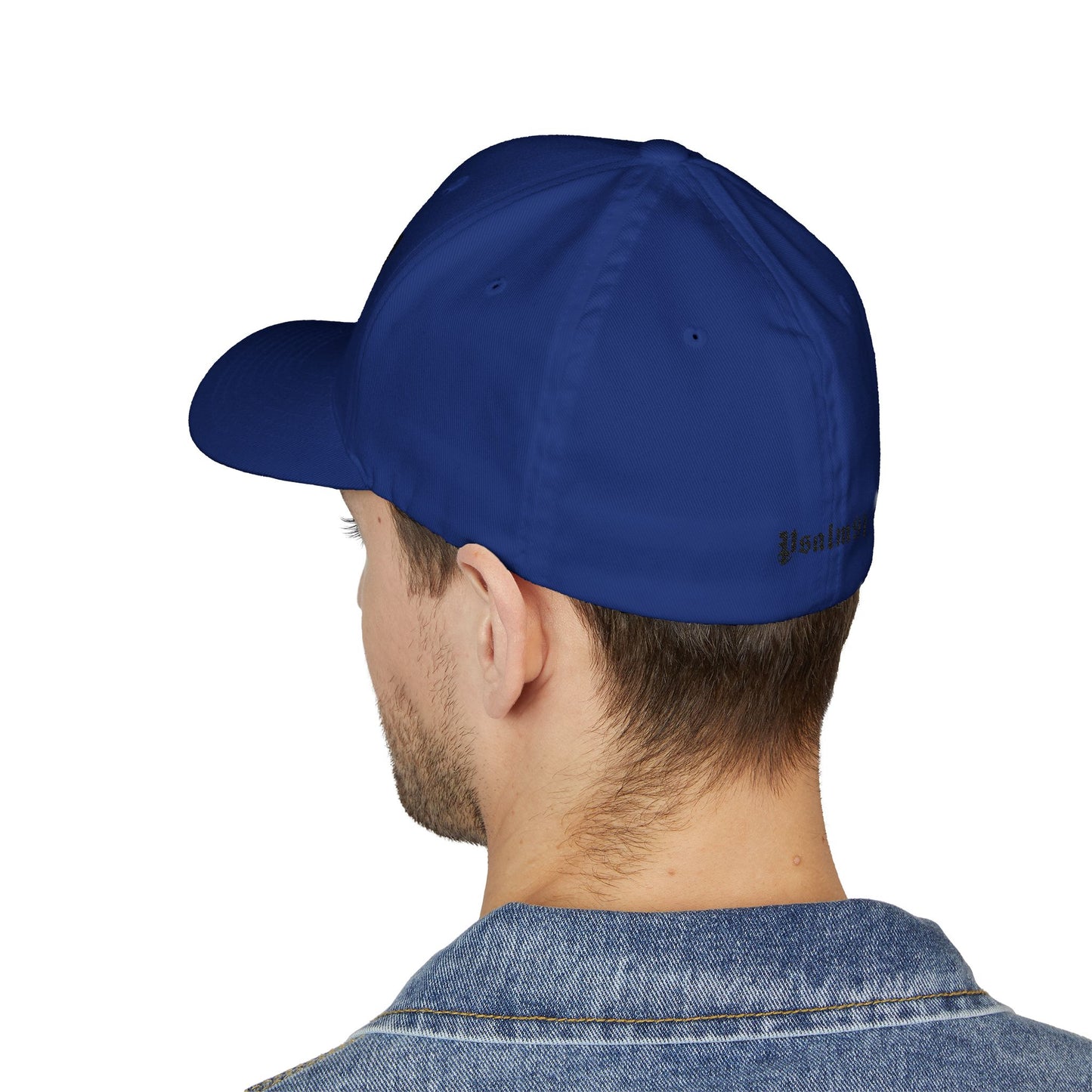Psalm 91- Protected-Flex Fit Style Structured Cap (2- Sided Embroidery)