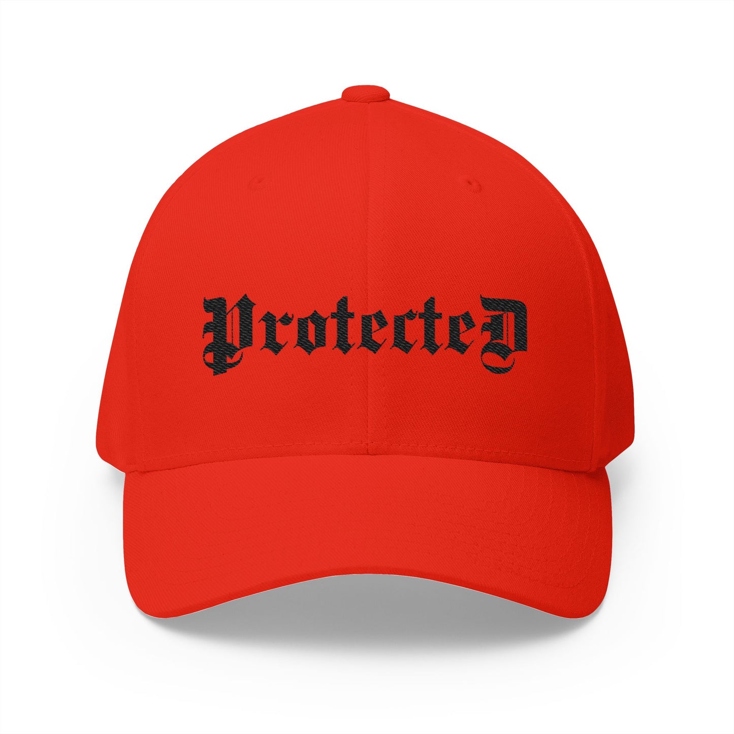 Psalm 91- Protected-Flex Fit Style Structured Cap (2- Sided Embroidery)