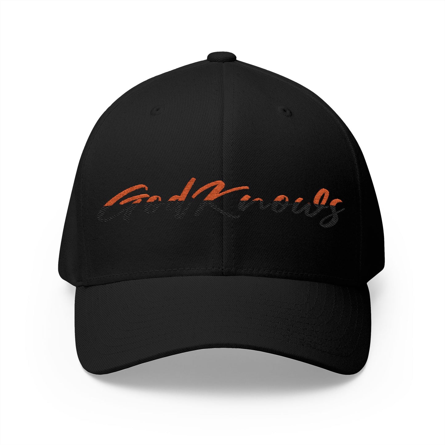 God Knows Embroidered Cap — Flexfit