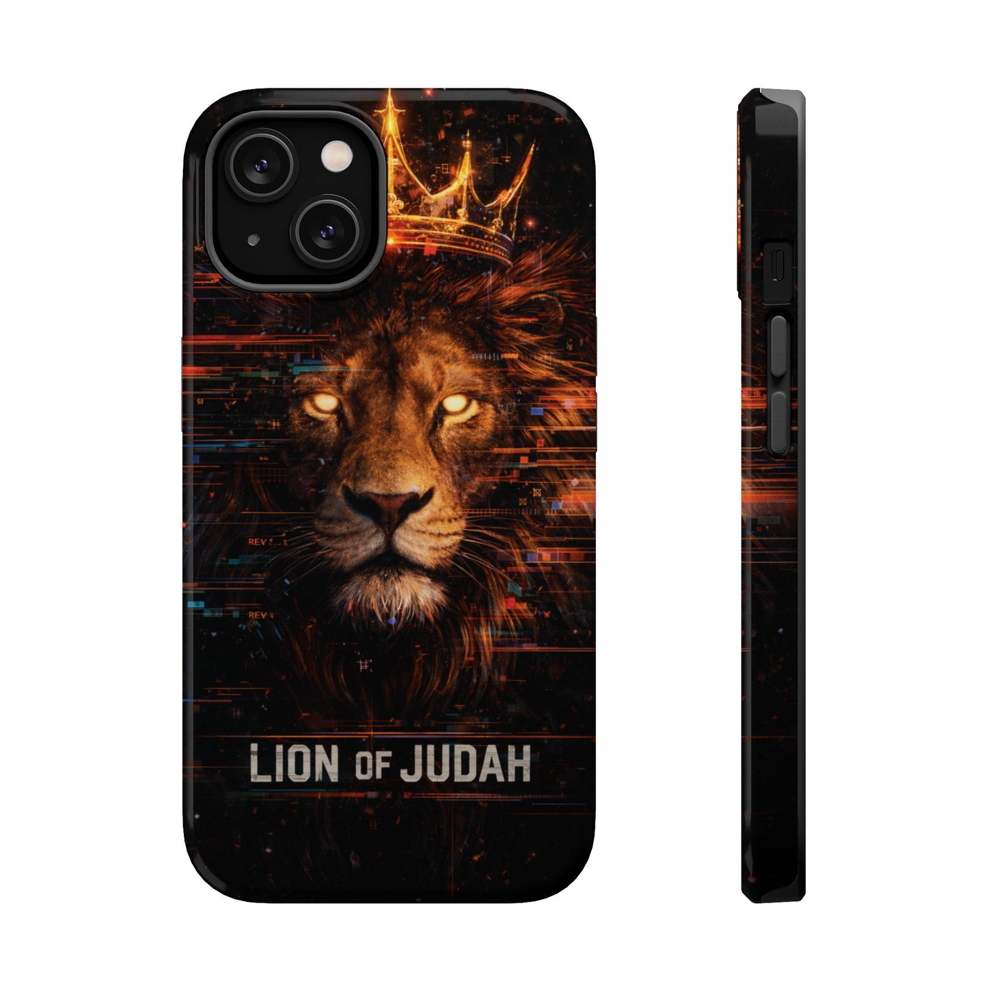 Lion of Judah Phone Case — Magnetic Impact-Resistant Armor