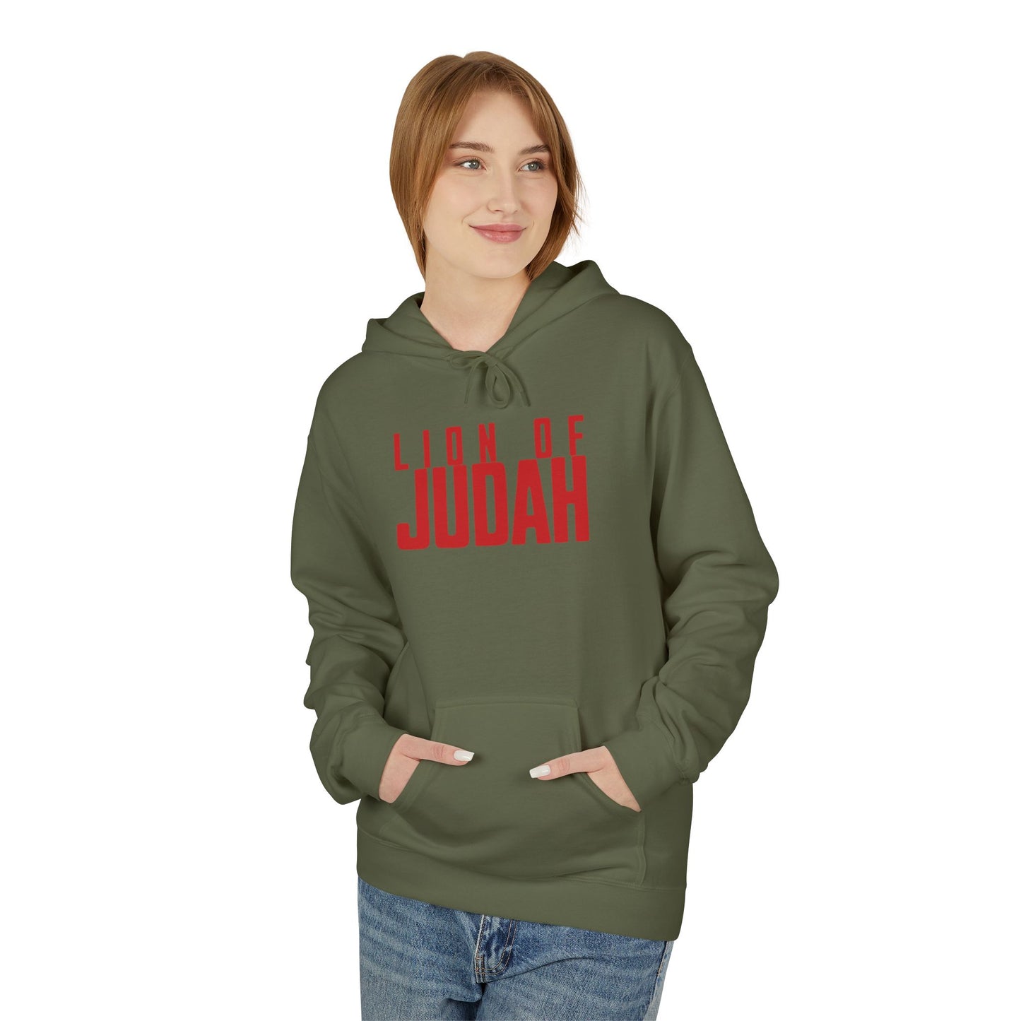 Lion of Judah- Unisex Fleece Hoodie