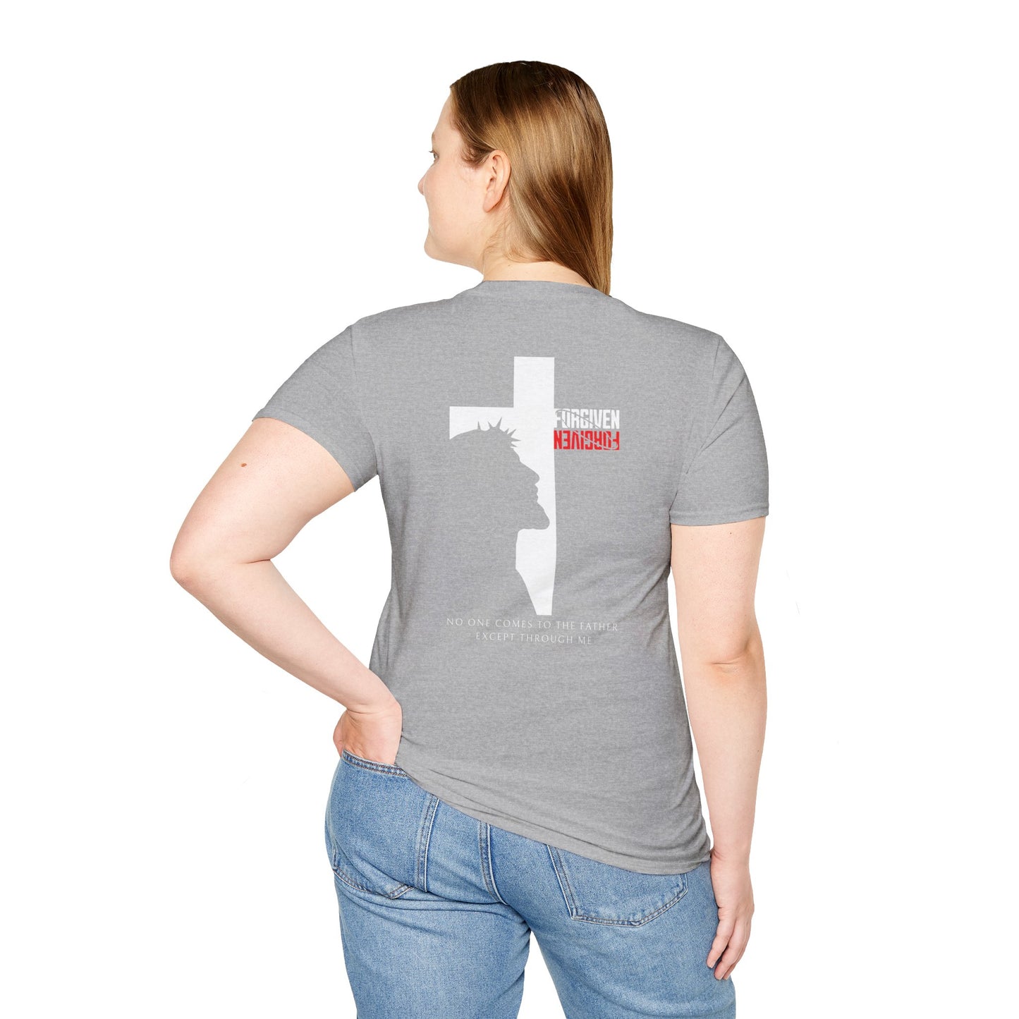 Forgiven Faith T-Shirt — Christian Cross & 'Forgiven' Design
