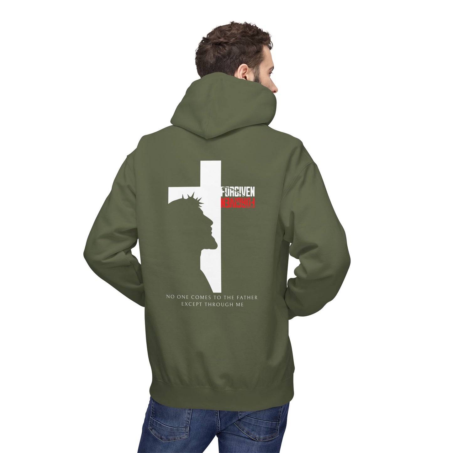 Forgiven-Unisex Fleece Pullover