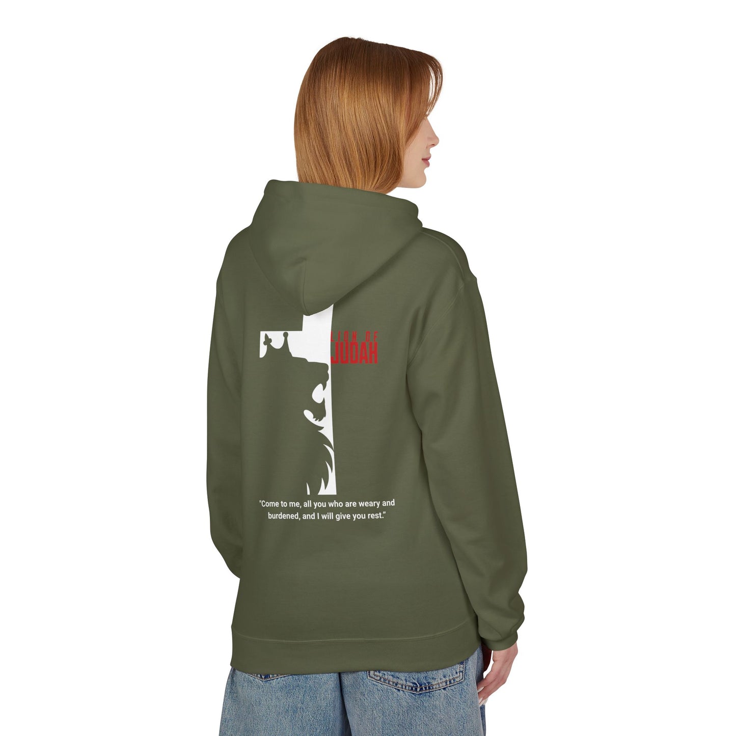 Lion of Judah- Unisex Fleece Hoodie