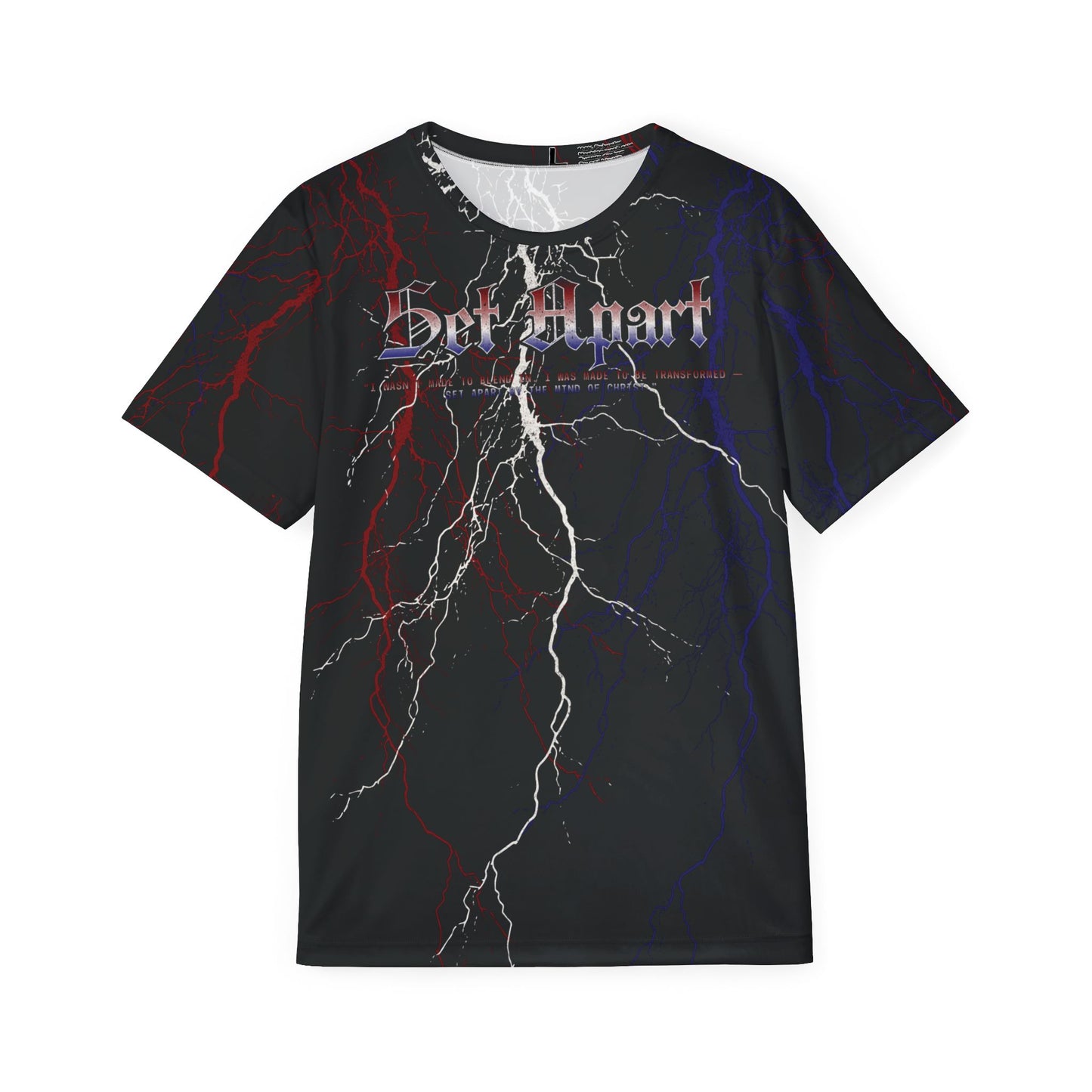 Different/Set Apart-Polyester Tee (AOP)