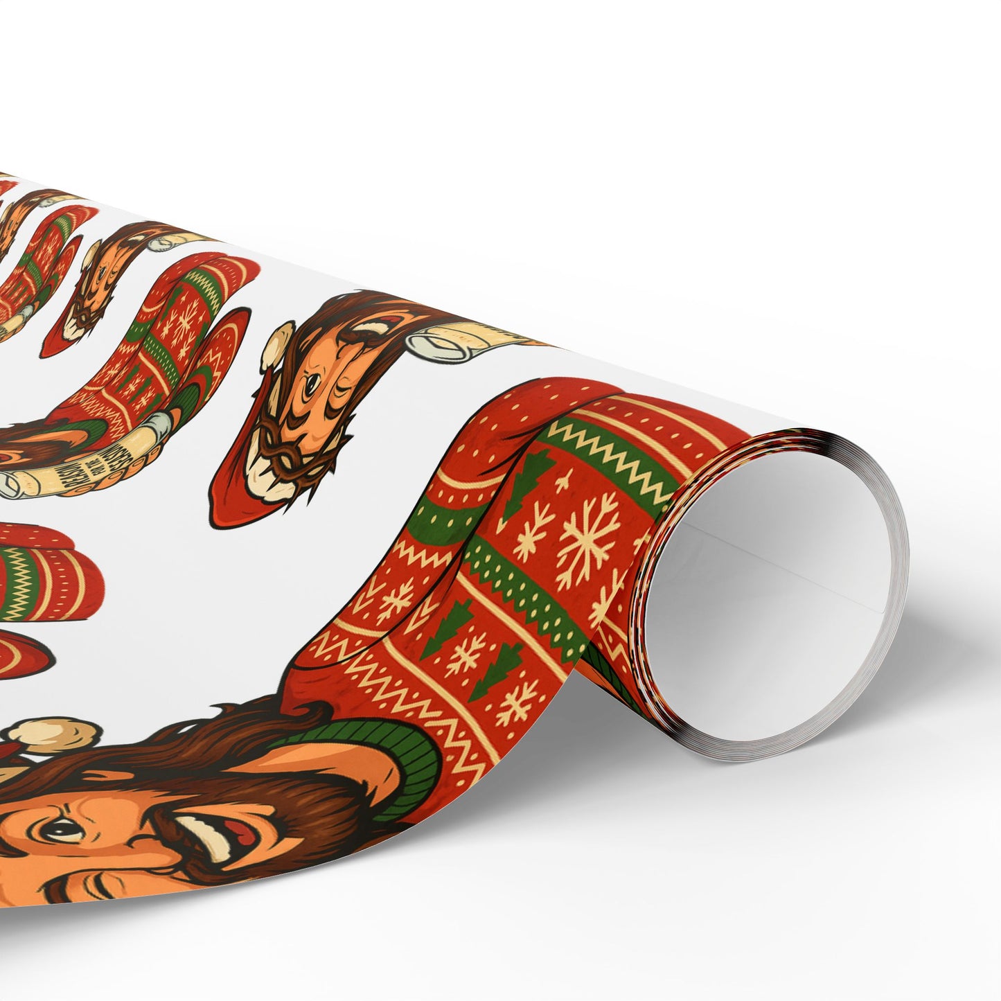 Jesus "Reason For The Season" Christmas Wrapping Paper
