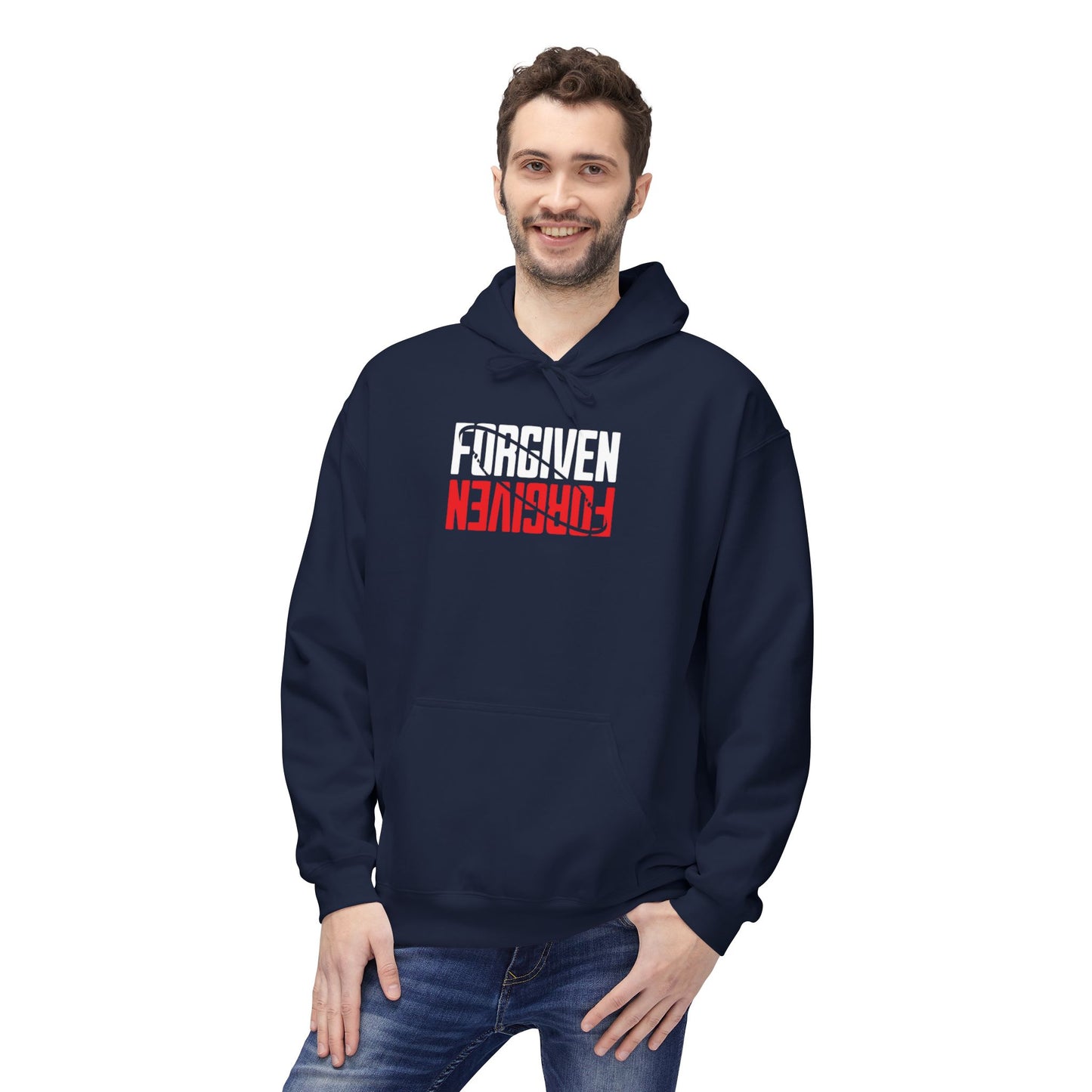 Forgiven-Unisex Fleece Pullover