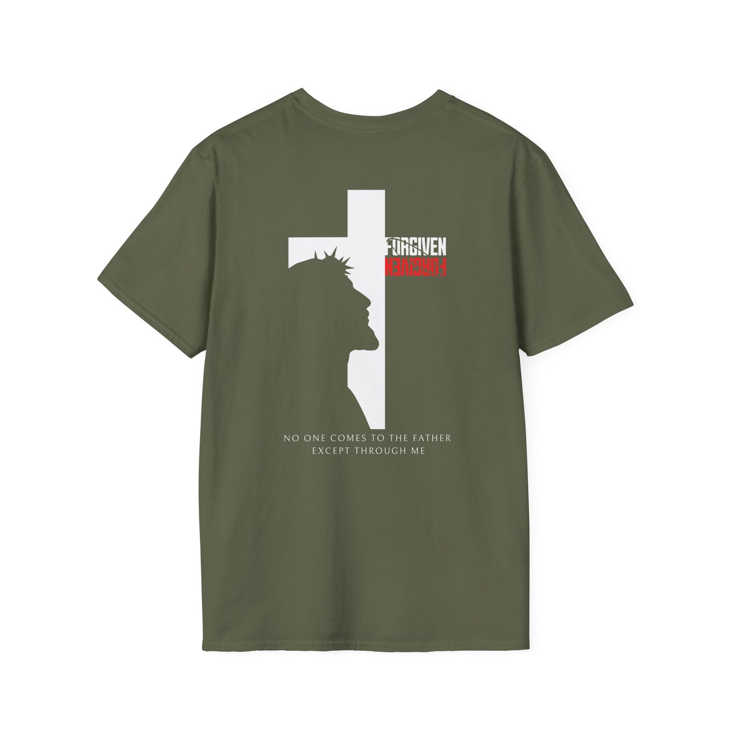 Forgiven Faith T-Shirt — Christian Cross & 'Forgiven' Design