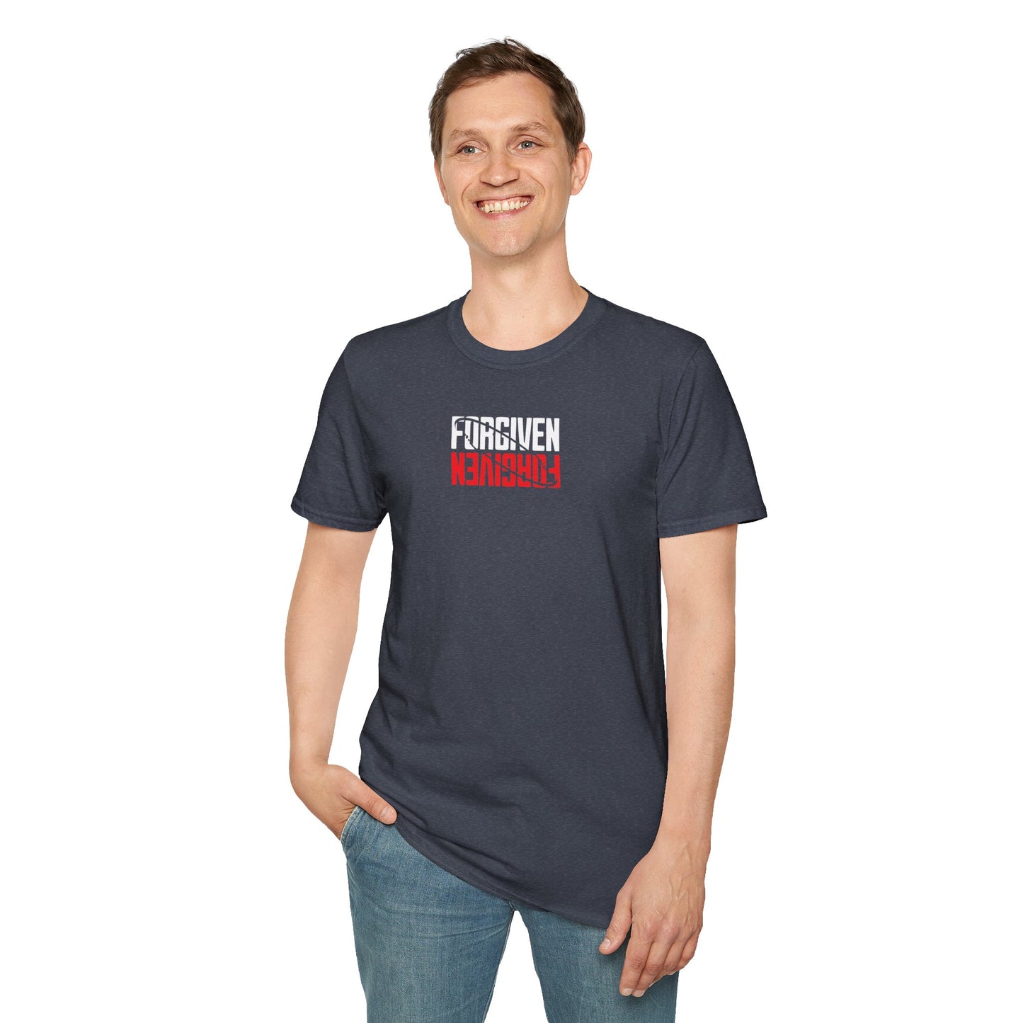 Forgiven Faith T-Shirt — Christian Cross & 'Forgiven' Design