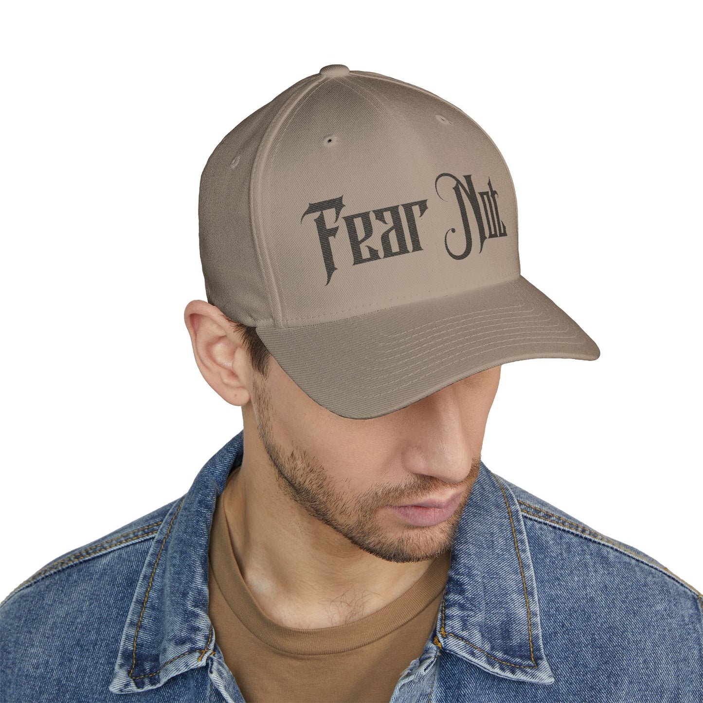 Fear Not Structured Cap with Isaiah 41:10  (4- Sided Embroidery)