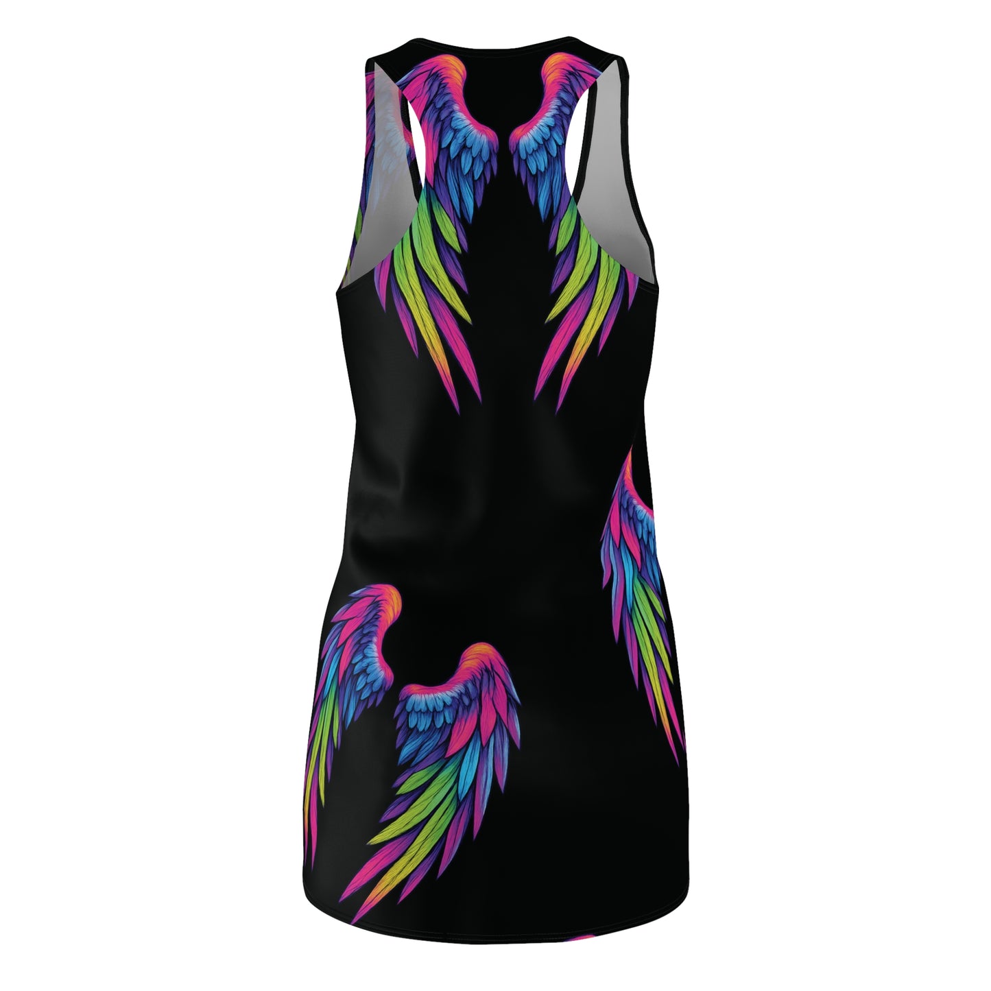 Angel Wings Racerback Dress (AOP)