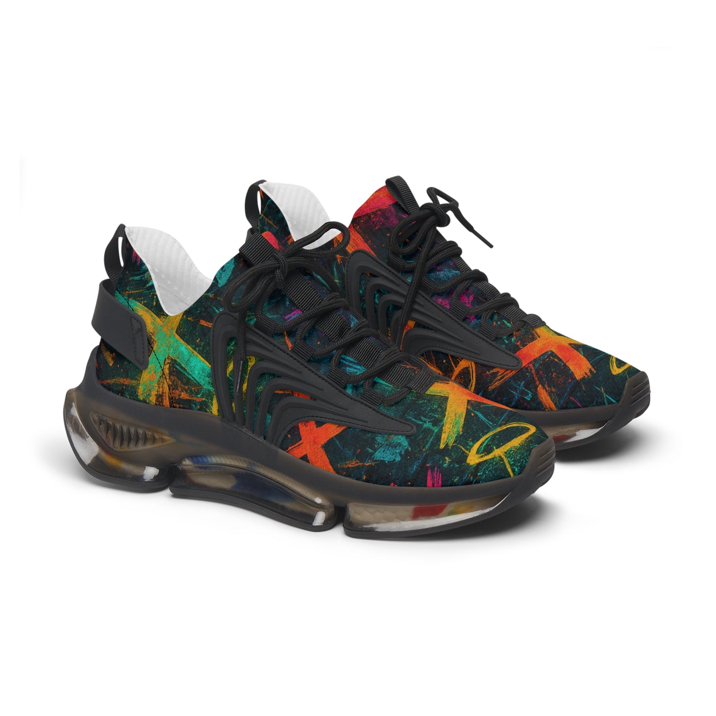Women's Urban Graffiti Cross and Halo Sneakers