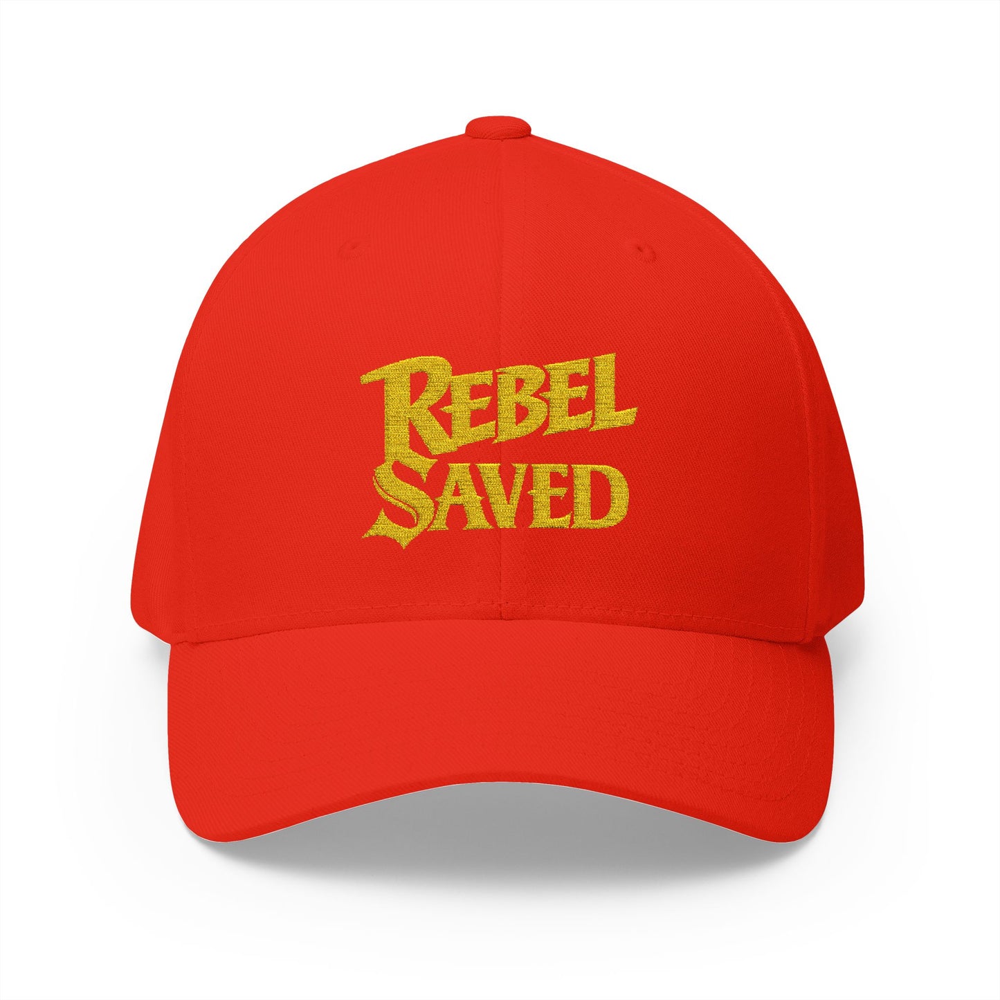 Rebel Saved Embroidered Hat — Redemption & Grace Baseball Cap
