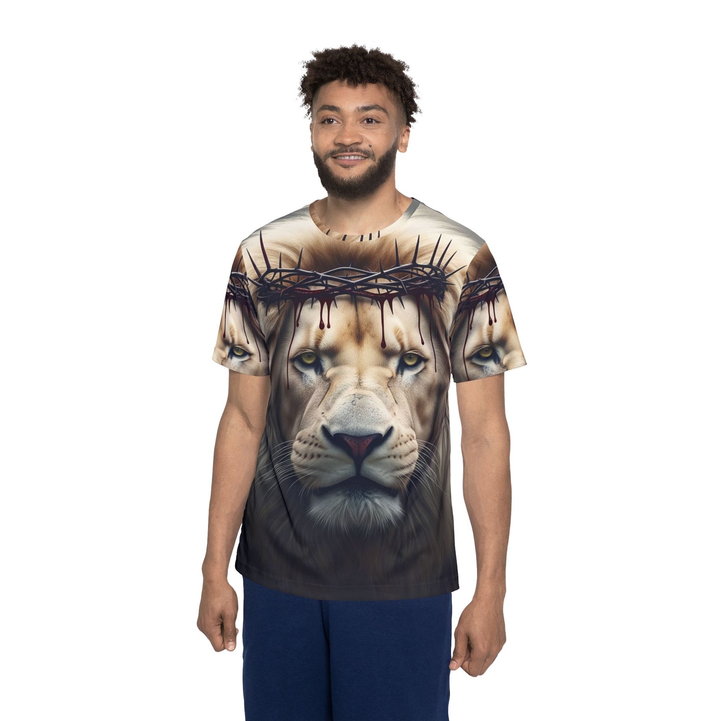 Lion Of Judah-Polyester Jersey (AOP)
