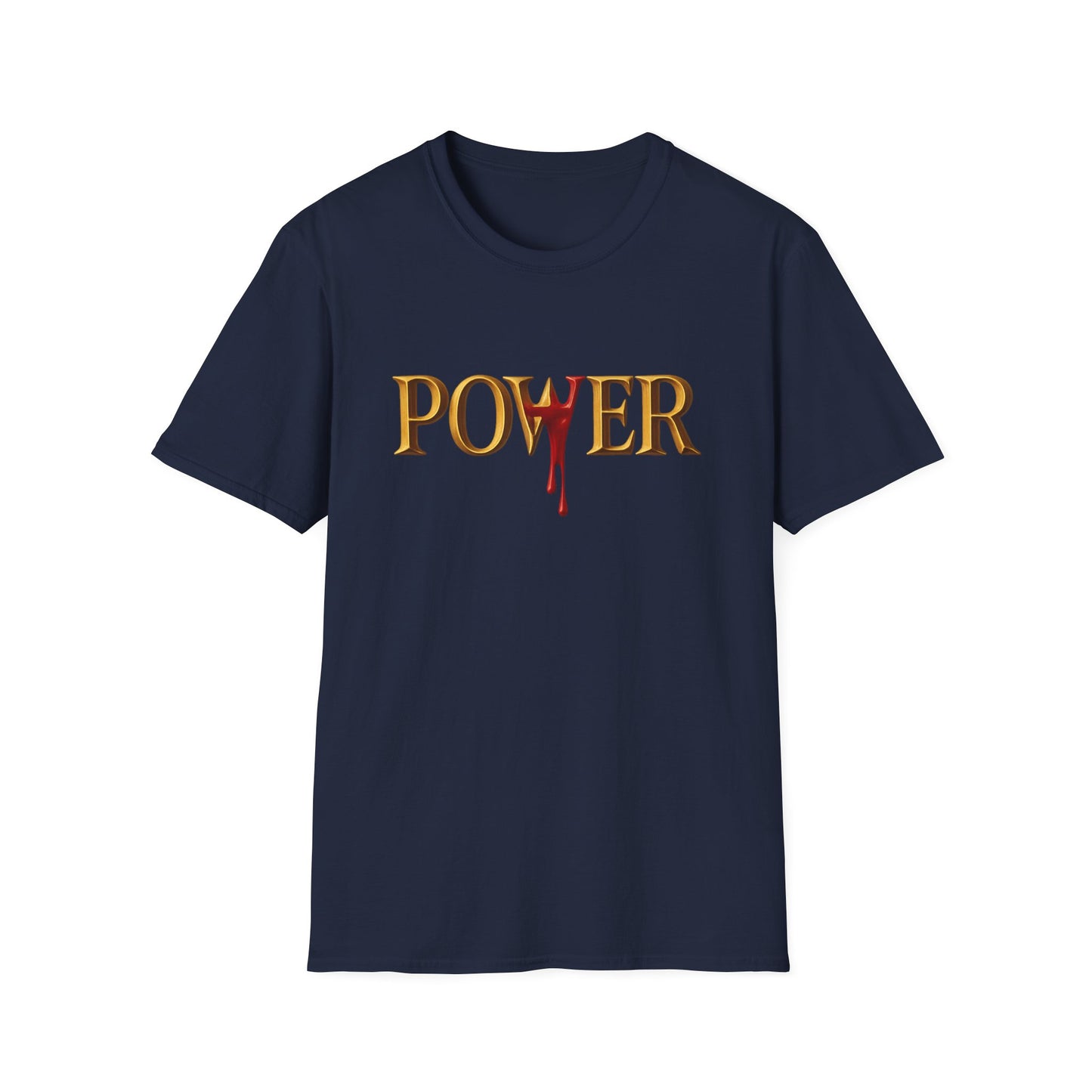 Power Unisex Softstyle T-Shirt - Blood of Jesus Design