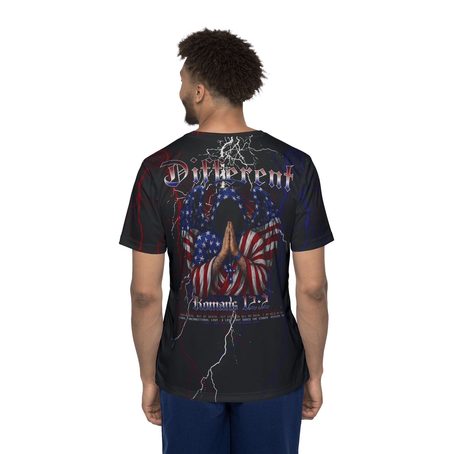 Different/Set Apart-Polyester Tee (AOP)