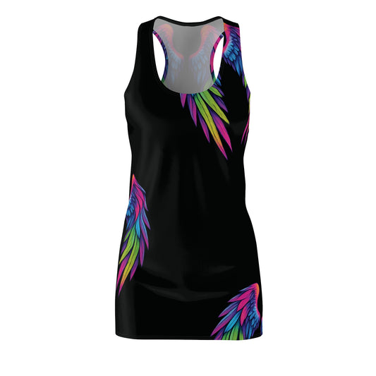 Angel Wings Racerback Dress (AOP)