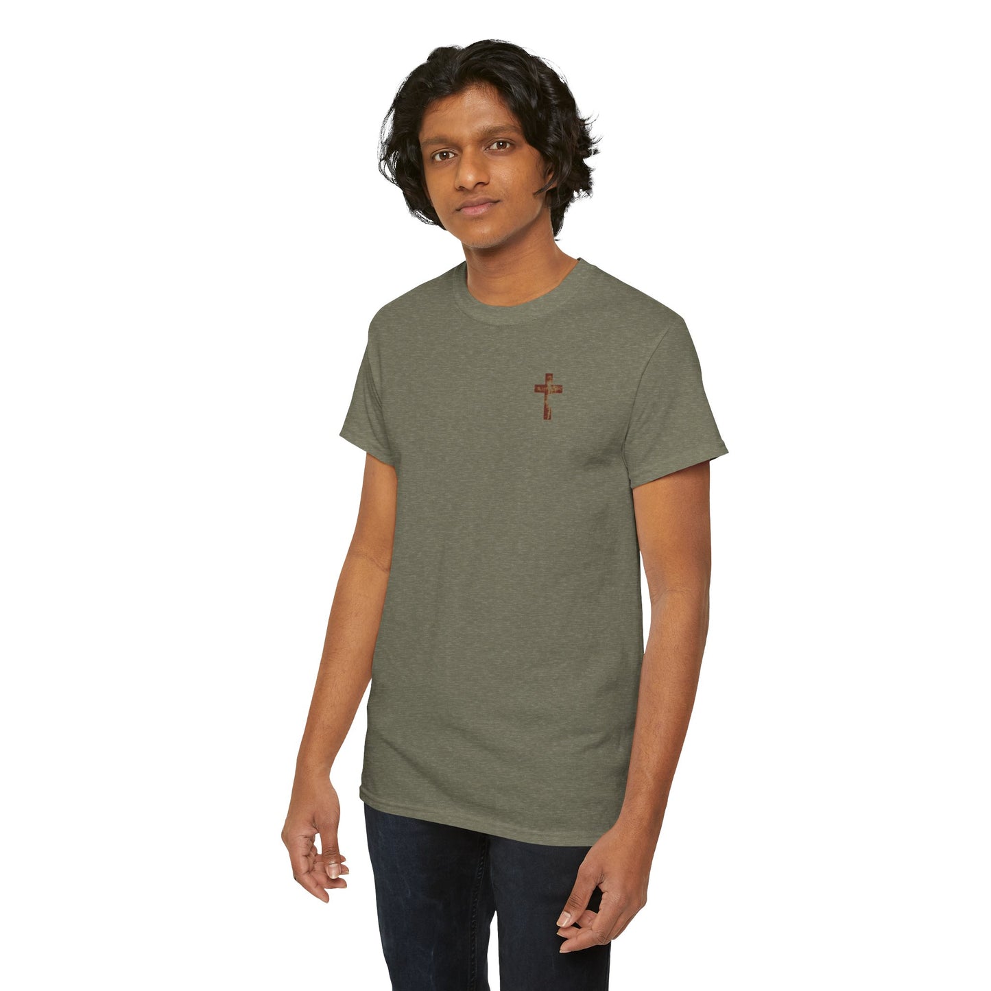 Lost Sheep-T‑Shirt — "Once Lost, Now Found" Christian Faith Tee
