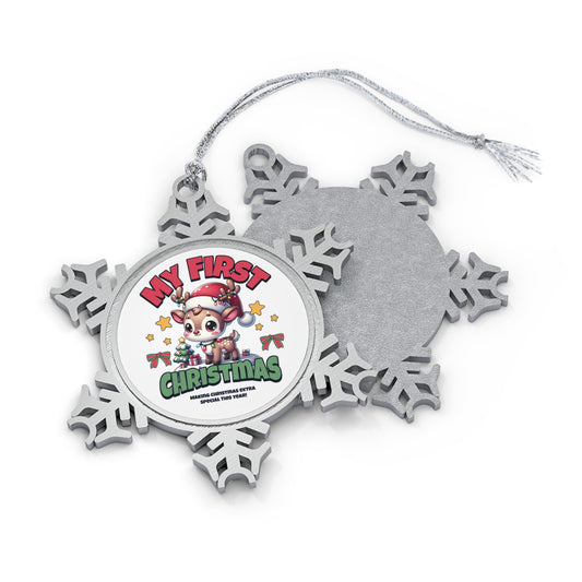My First Christmas-Snowflake Ornament