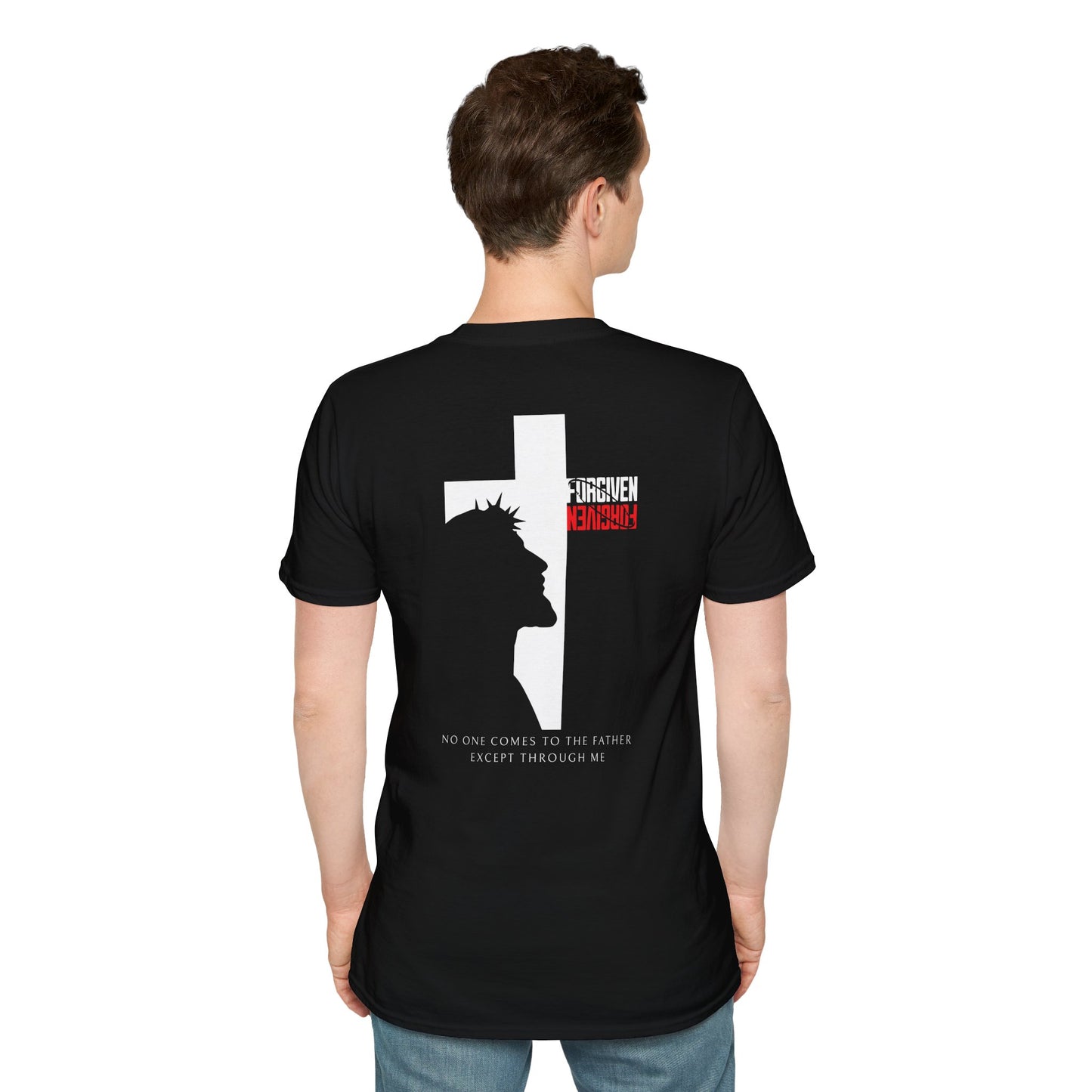 Forgiven Faith T-Shirt — Christian Cross & 'Forgiven' Design