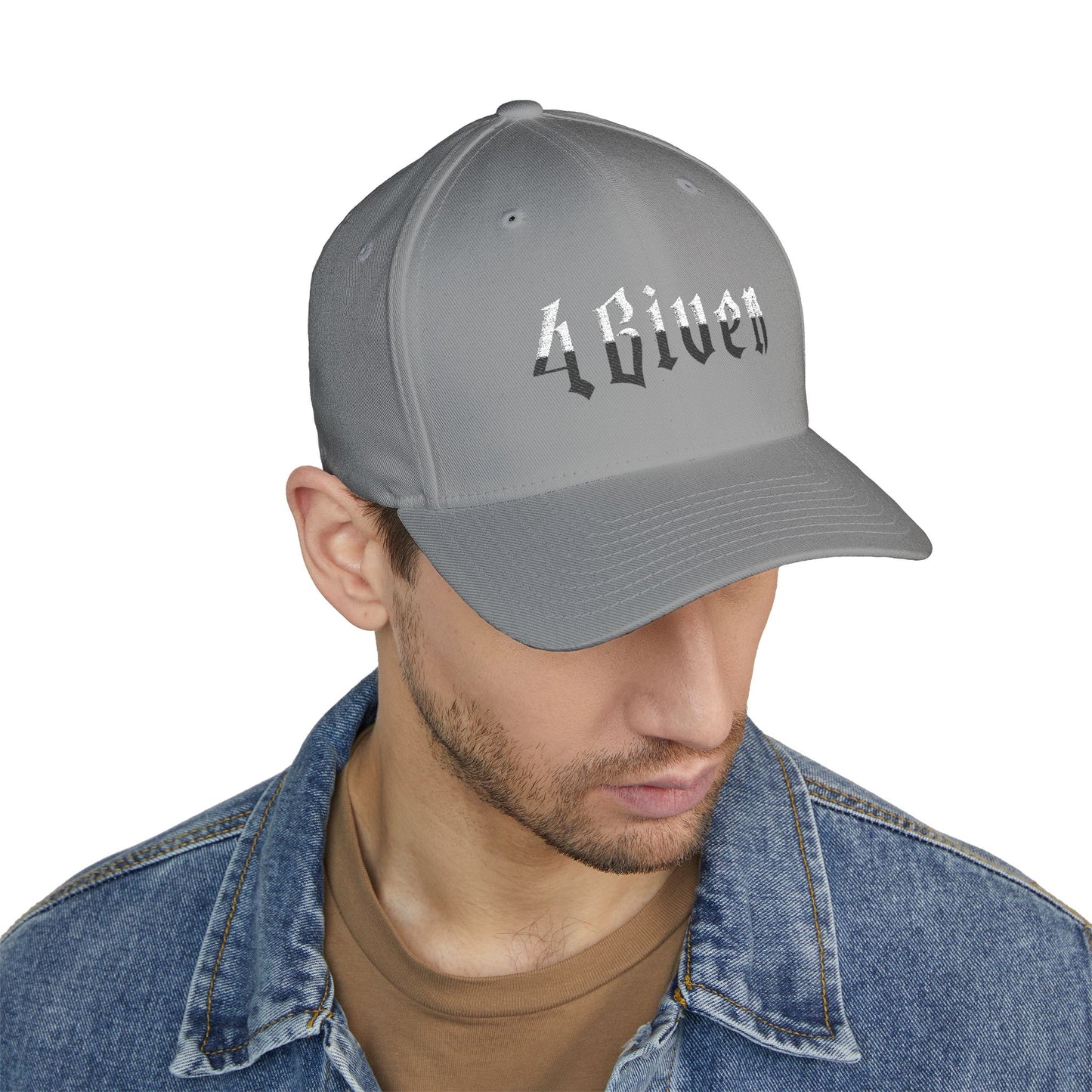 4Given Embroidered Baseball Cap- Flexfit