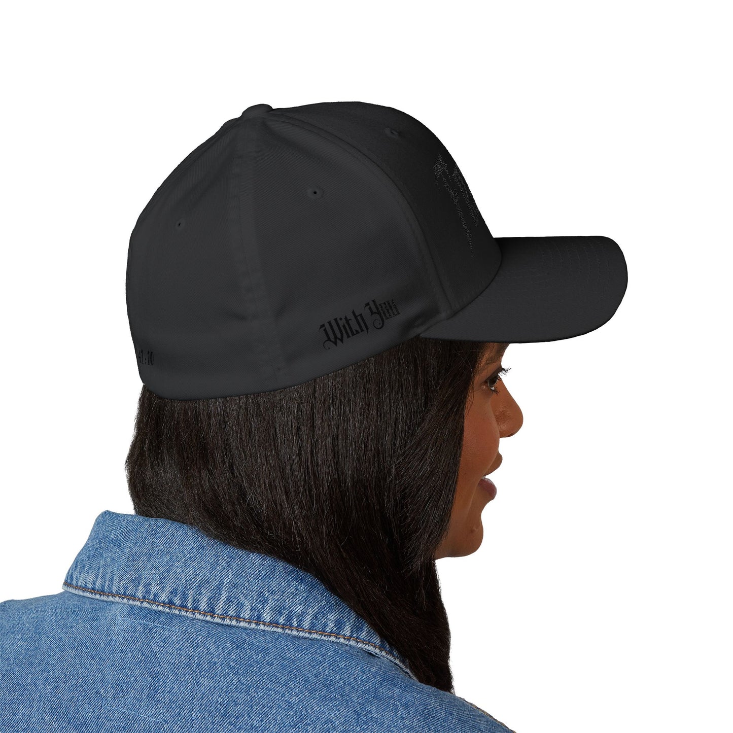 Fear Not Structured Cap with Isaiah 41:10  (4- Sided Embroidery)