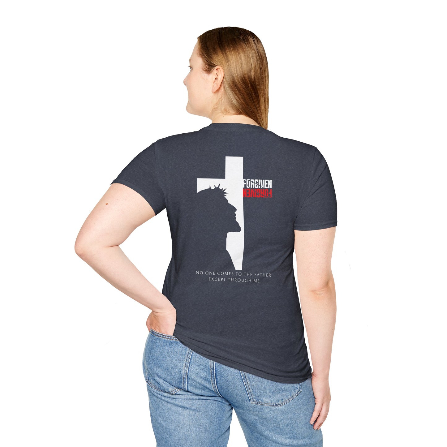 Forgiven Faith T-Shirt — Christian Cross & 'Forgiven' Design