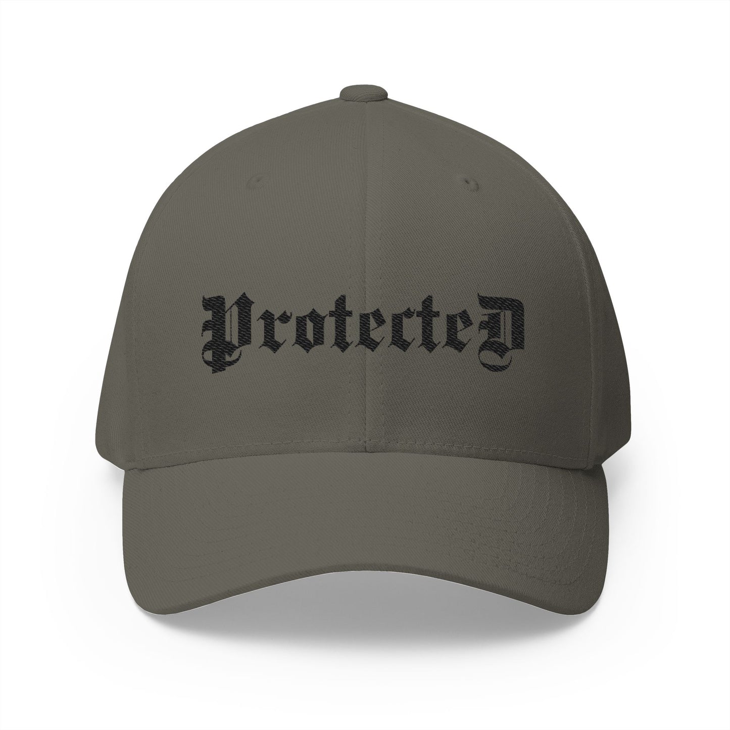 Psalm 91- Protected-Flex Fit Style Structured Cap (2- Sided Embroidery)