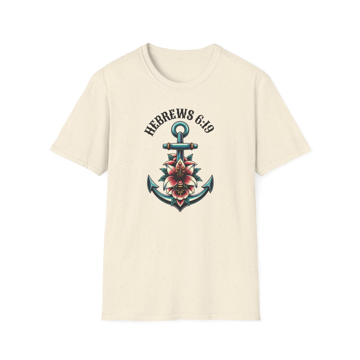 Hebrews 6:19-Unisex Tee (Garment Dyed)