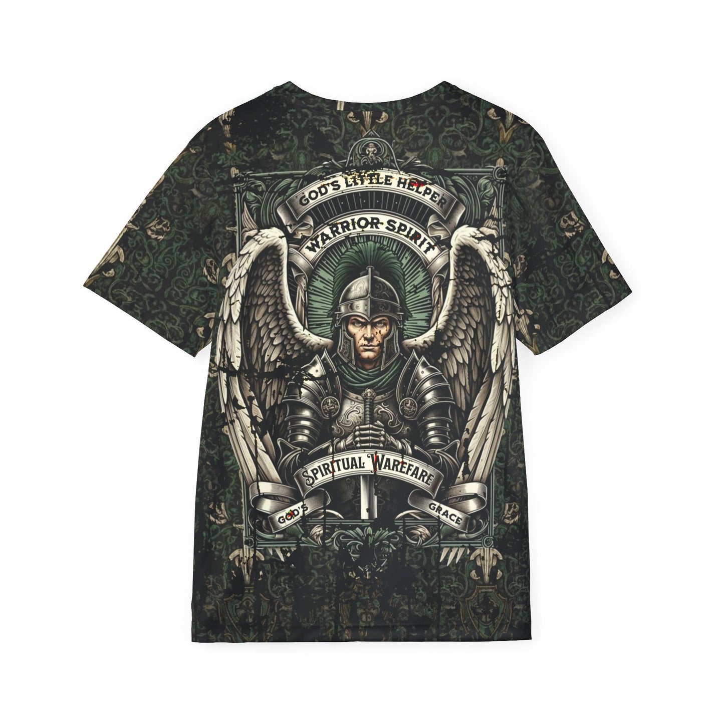 Warrior Spirit- Polyester Tee (AOP)