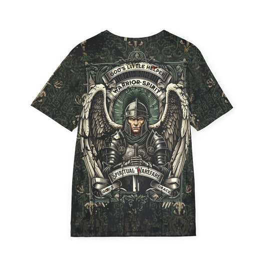 Warrior Spirit- Polyester Tee (AOP)