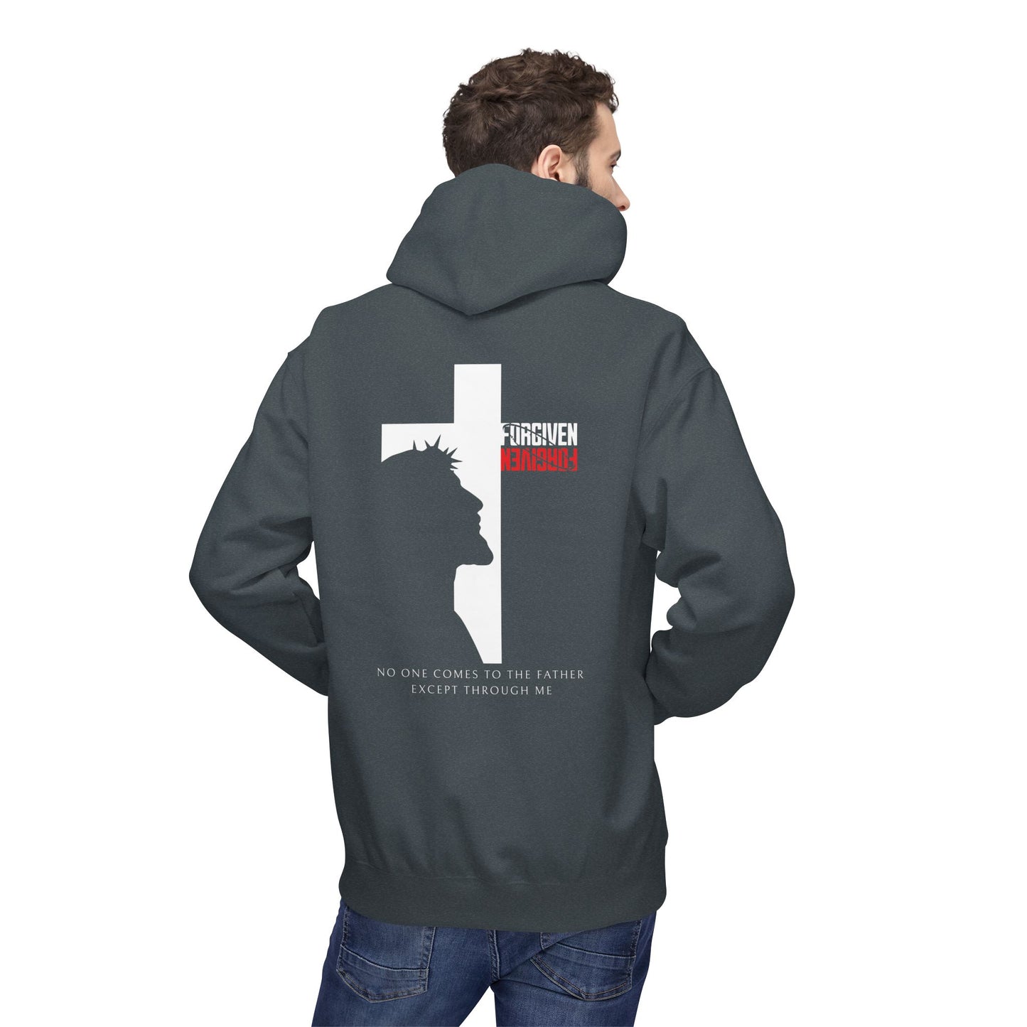 Forgiven-Unisex Fleece Pullover