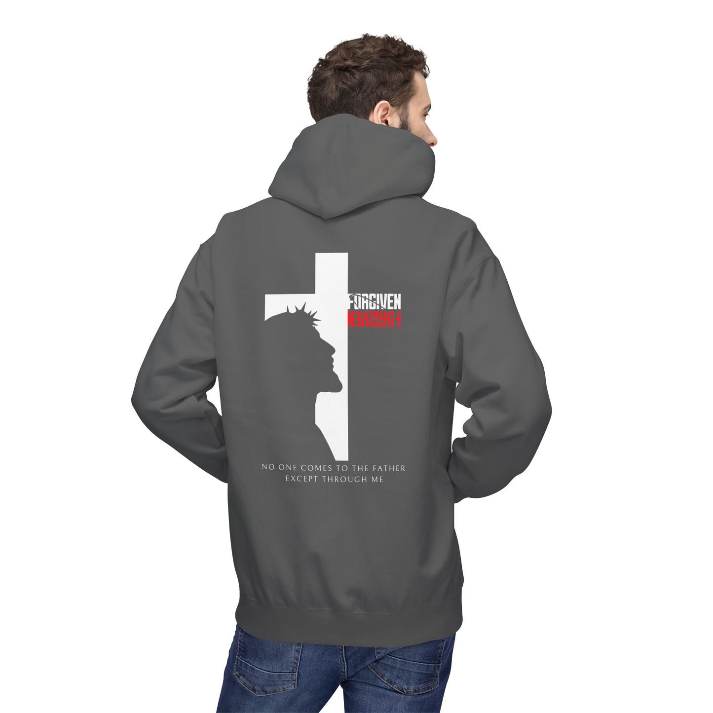 Forgiven-Unisex Fleece Pullover