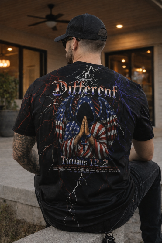 Different/Set Apart-Polyester Tee (AOP)