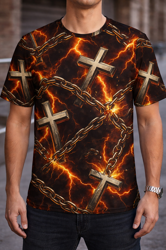 Chain Breaker-Polyester Tee (AOP)